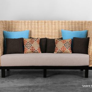 Sashi Rattan Sofa Three Seater