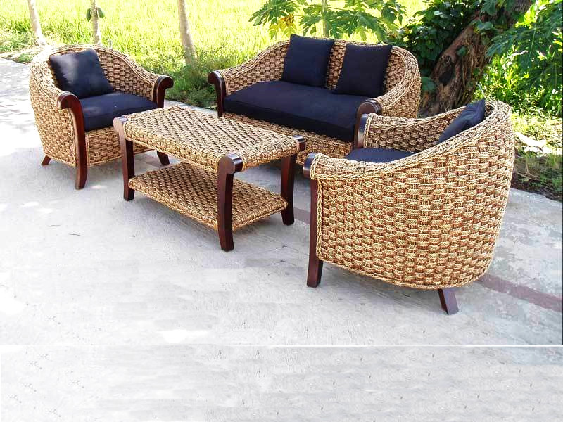 Magdalena Living Set Seagrass Woven