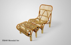 Moondal Rattan Chair Set