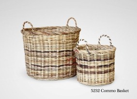 Commo Rattan Basket Set Of 2