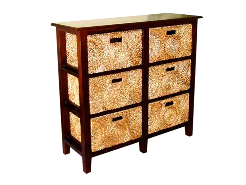 Wenny Seagrass Woven Drawer