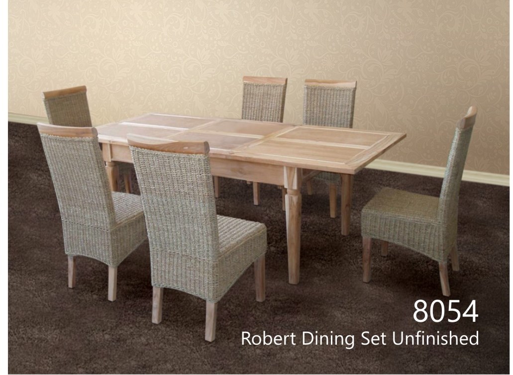 Robert Rattan Dining Set