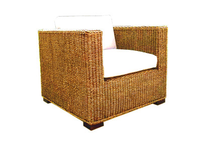 Chelsea Seagrass Woven Arm Chair