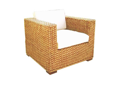 Chelsea Seagrass 3x2 Woven Arm Chair
