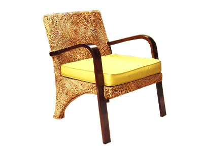 New Zeta Round Weave Chair
