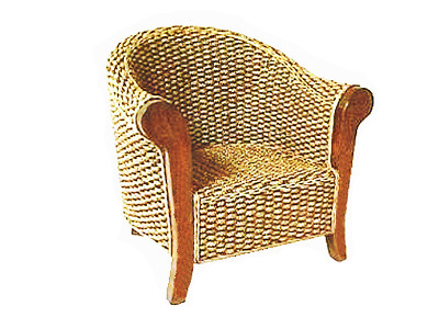 Santika Wicker Arm Chair