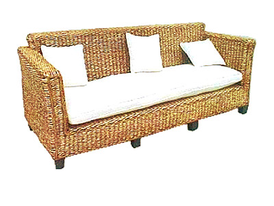 Panama Wicker Sofa 3 Seaters