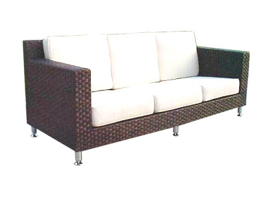 Point Rattan Sofa 3 Seaters