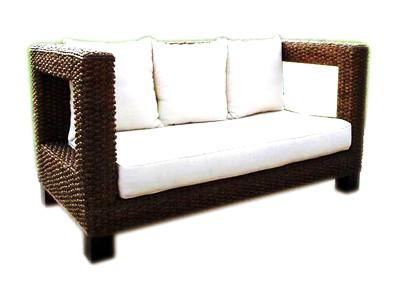 Morales Wicker Sofa