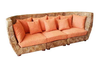 Kartini Round Weave Sofa