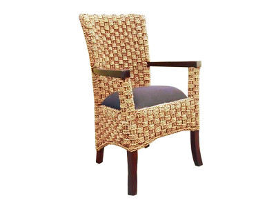 Mathilda Seagrass Woven Chair