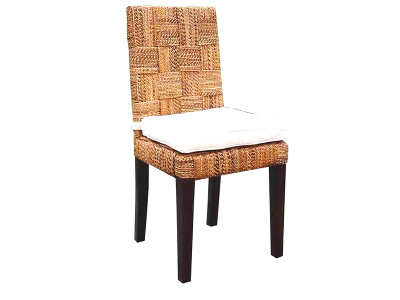 Mike Wicker Chair With Cushion