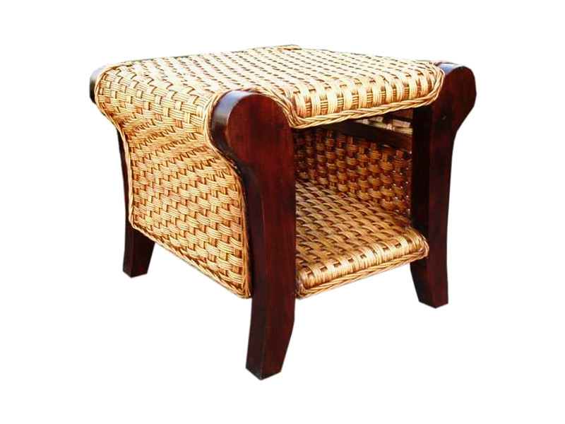 Carusel Rattan End Table