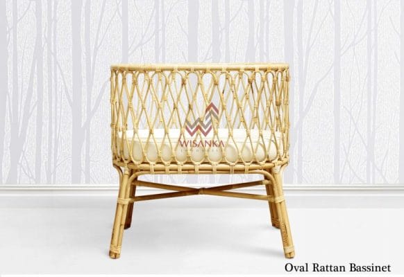 Rattan Baby Bassinet Manufacturer from Indonesia