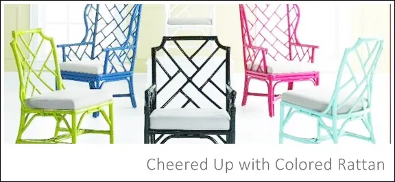 Cheered Up with Colored Rattan