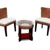 Krescent Wicker Living Set