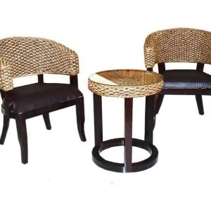 Duo Wicker Living Set