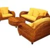 Cool Wicker Living Set