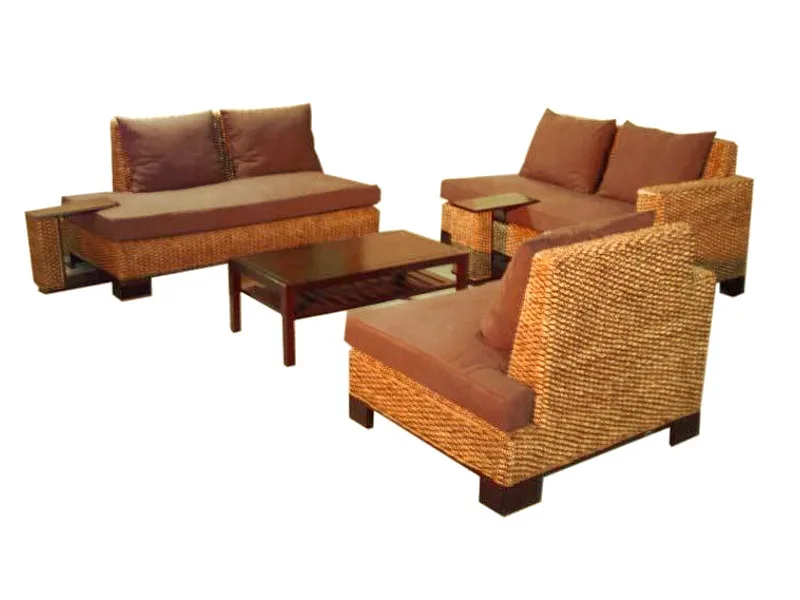 Lovena Wicker Living Set