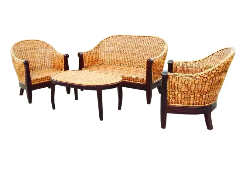 Lanarca Rattan Living Set
