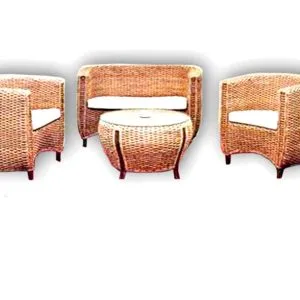 Celebes Wicker Living Set