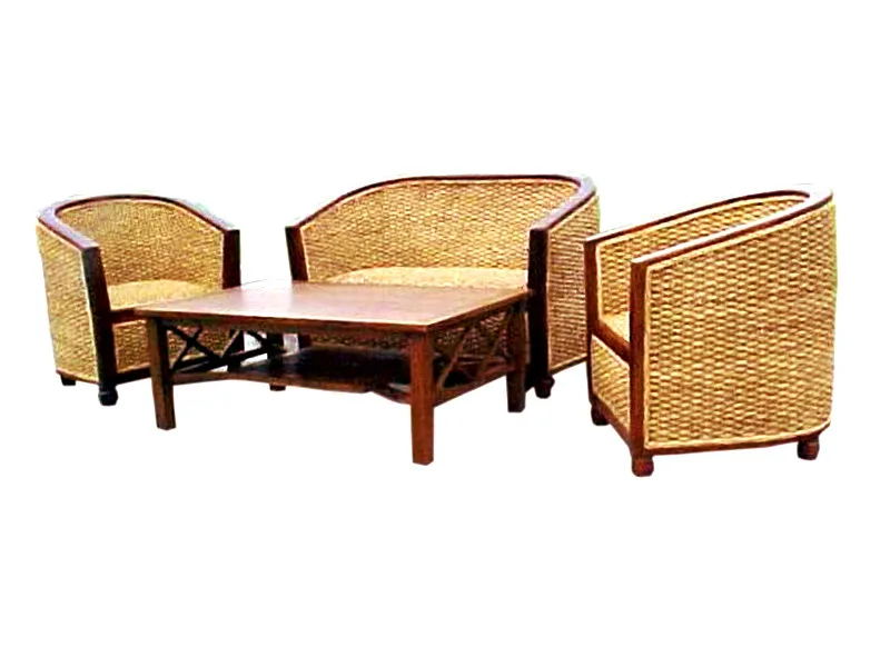 Lorong Wicker Living Set