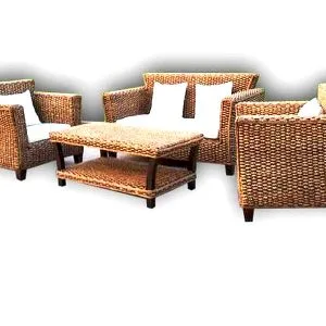 Panama Wicker Living Set