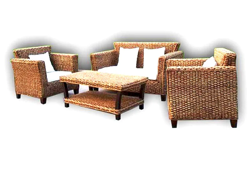 Panama Wicker Living Set