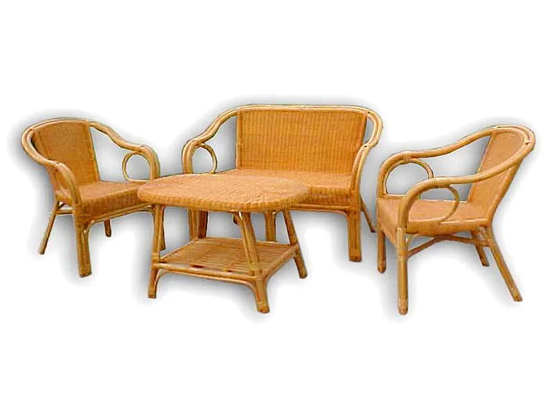 Montana Rattan Living Set