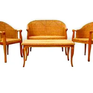 Yolanda Rattan Living Set