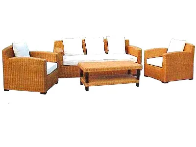 Rosanna Rattan Living Set