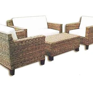 Erlina Wicker Living Set