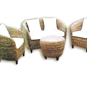 Pozzetto Wicker Living Set