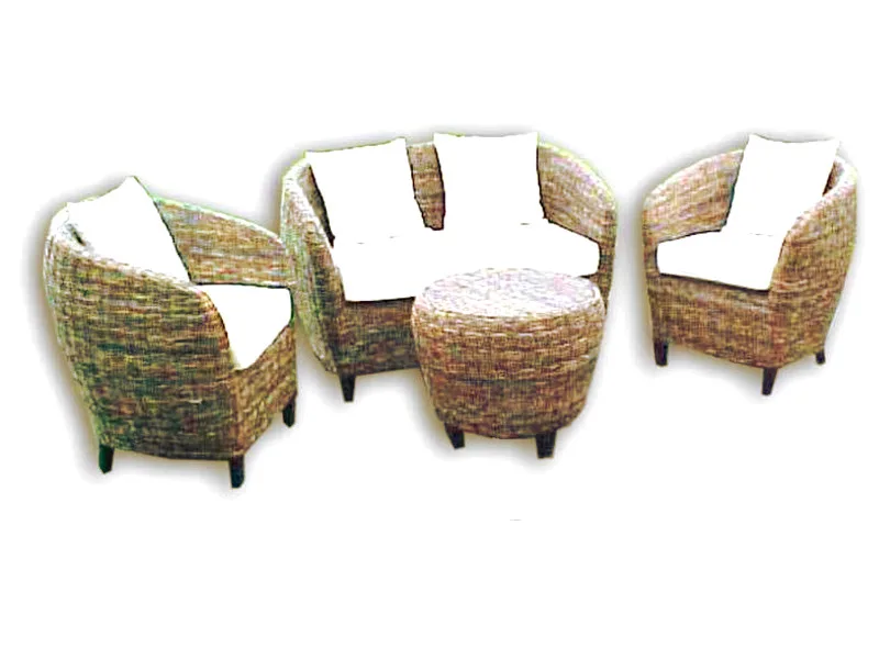 Pozzetto Wicker Living Set