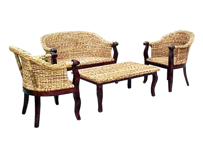 Juliet Wicker Living Set