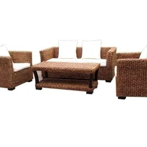 Athena Wicker Living Set