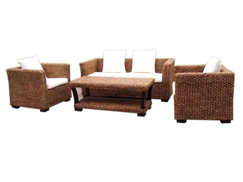 Athena Wicker Living Set