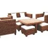 Boston Wicker Living Set