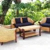 Magdalena Rattan Living Set Peel