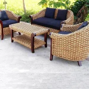 Magdalena Living Set Seagrass Woven