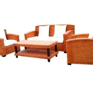 Rosanna Rattan Living Set
