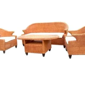 Tiara Rattan Living Set