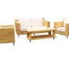 Point Living Set Natural with New Table