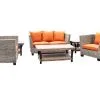 Nytt Bahary Rattan Living Set