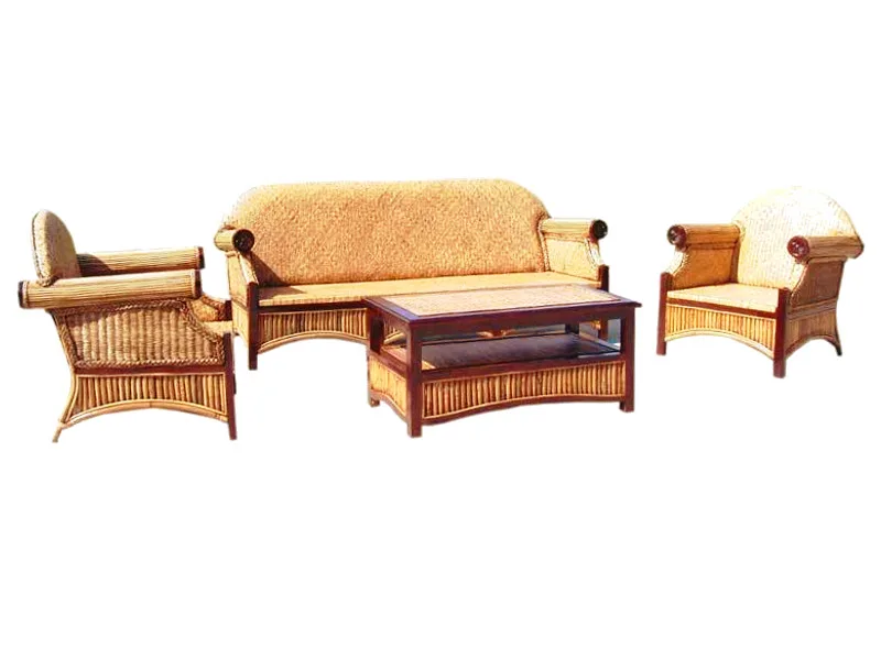 Set da soggiorno in rattan Surabaya