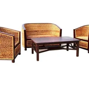 Lorong Wicker Living Set