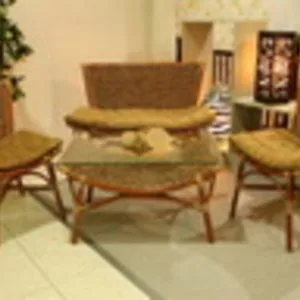 Wing Wicker Living Set