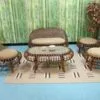 Asnin Rattan Living Set