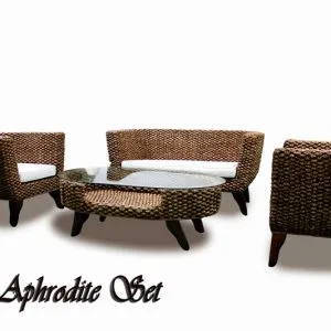 Aphrodite Wicker Living Set
