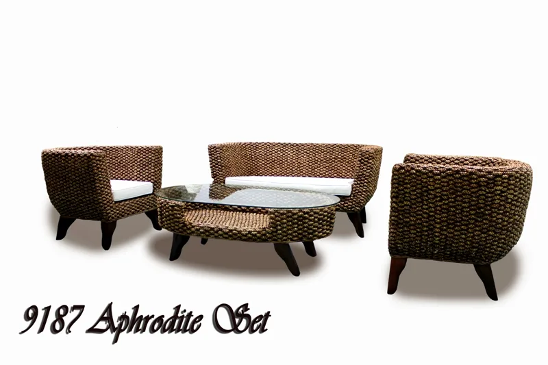 Ensemble de vie en osier Aphrodite